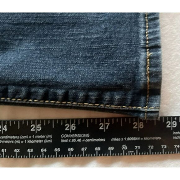 Levi Signature Gold Womens Mid Rise Bootcut Dark Wash Stretch Jeans-18S (34x29) - Picture 12 of 12